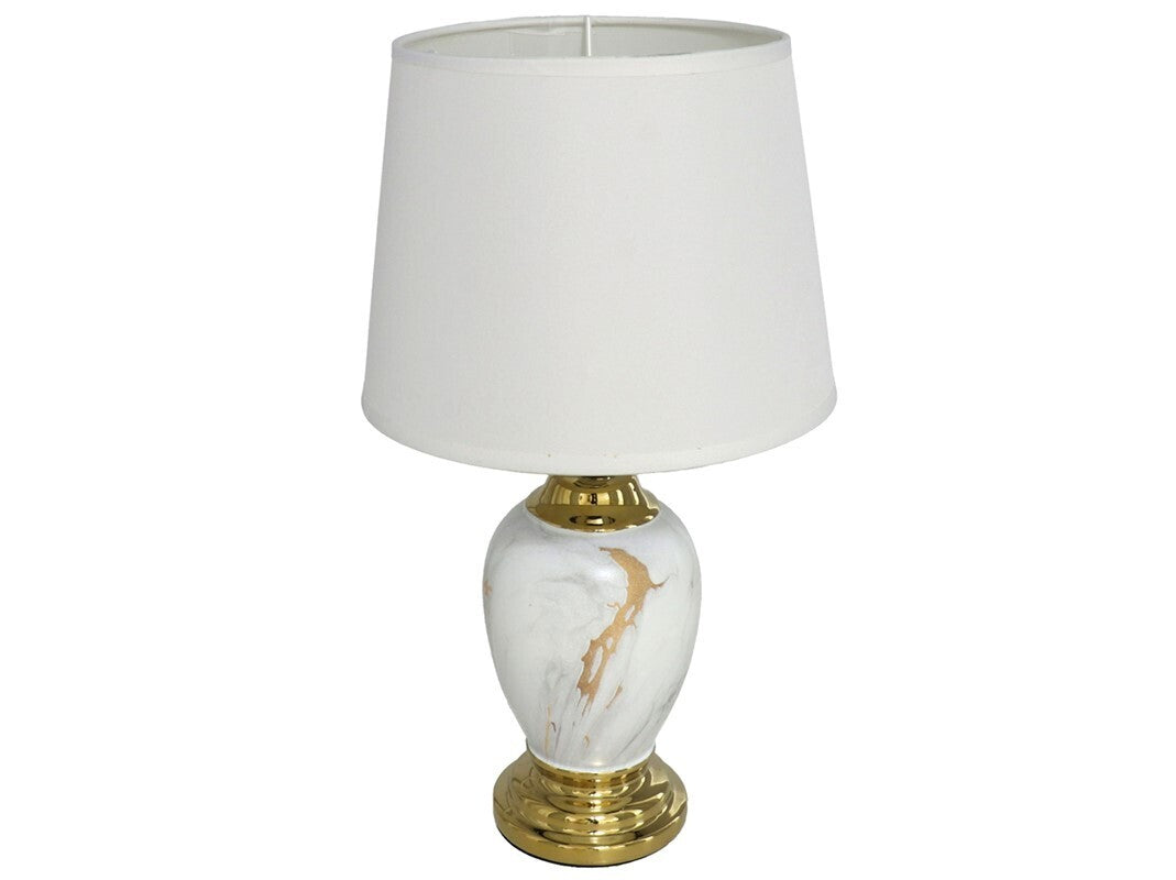 Keraminė lempa Carlit, 17.60 × 17.60 × 30.00 cm, DECORLIFE
