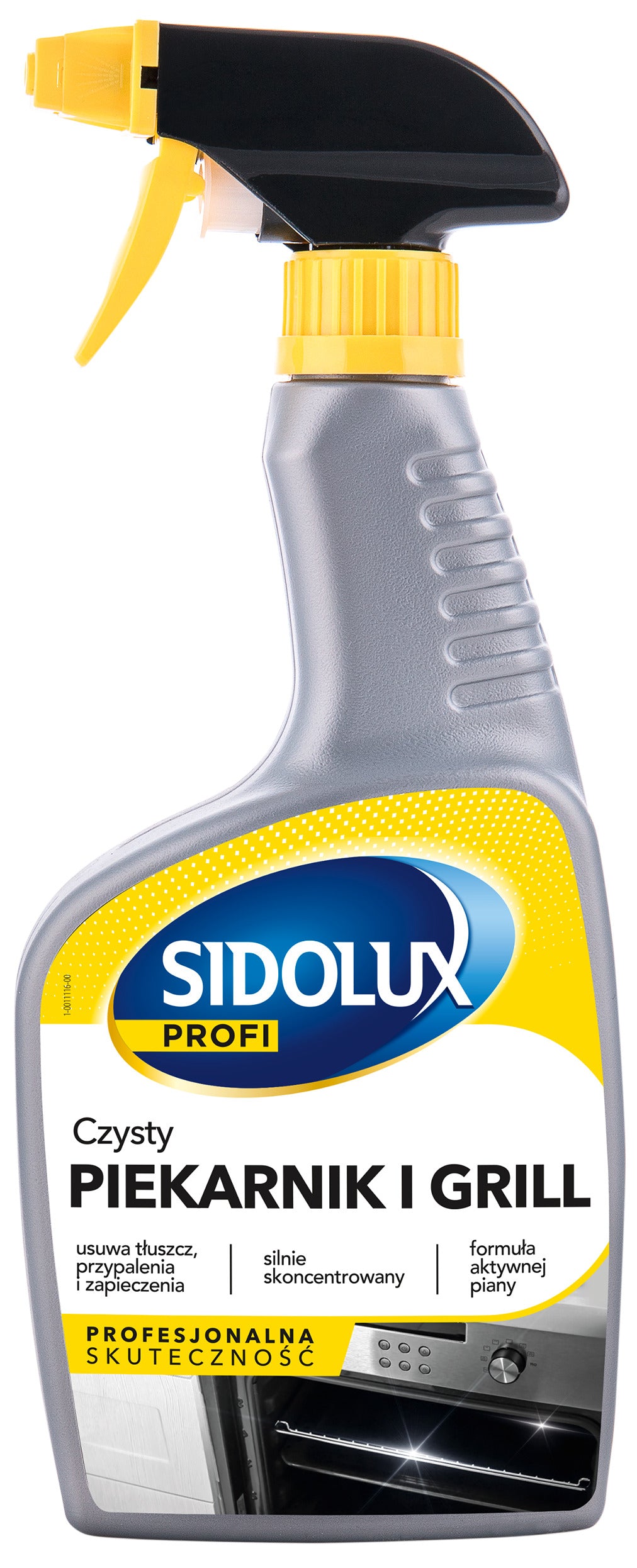 SIDOLUX PROFI orkaičių ir kepsninių valiklis, 500 ml. 12 vnt. dėžėje.