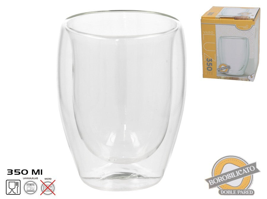 Stiklinė 350 ml, 11,5 x 9 x 9 cm, KITCHEN&GO