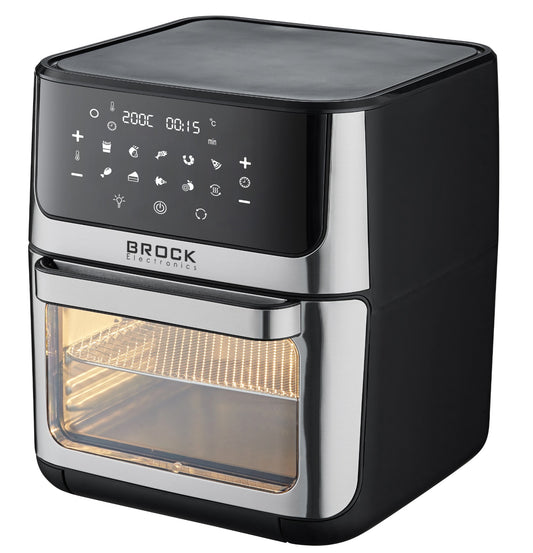 Karšto oro orkaitė-gruzdintuvė BROCK DA 1000 BK 12L, 1800W