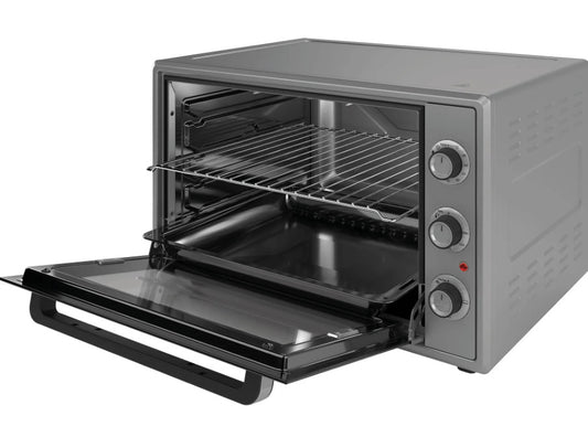 Elektrinė orkaitė, 65L, 2000W, pilka, 70551, ELITE