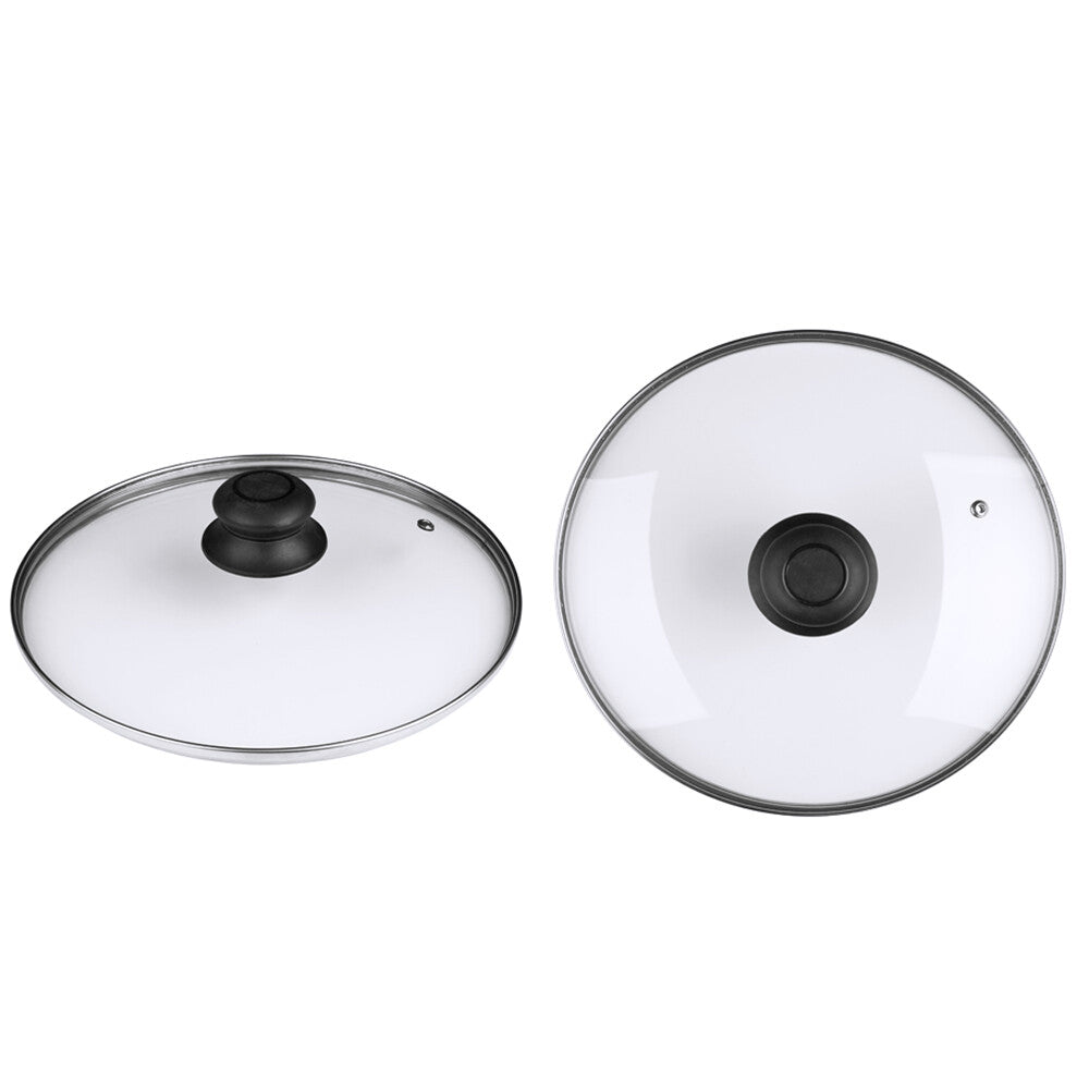 Stiklinis dangtis su plastikine rankenėle, 28 cm, 3022, Michelino
