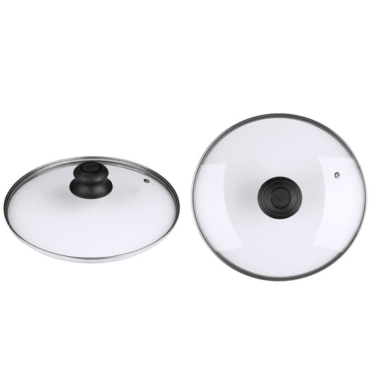 Stiklinis dangtis su plastikine rankenėle, 28 cm, 3022, Michelino