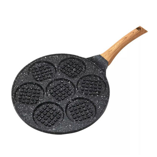 Blynų keptuvė, aliumininė, su juoda marmurine danga, Ø26,5 cm, KH 1668, Kinghoff.