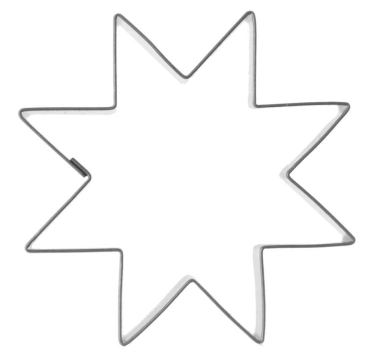 Sausainių formelė, plieninė, žvaigždės formos, 6 cm, 127459, ORION