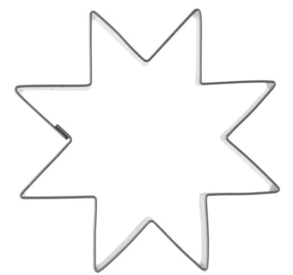 Sausainių formelė, plieninė, žvaigždės formos, 6 cm, 127459, ORION