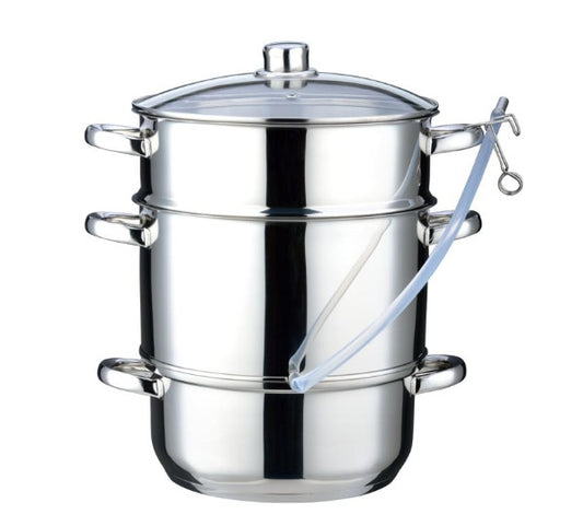 Sulčių garintuvas iš nerūdijančio plieno, 8L, indukcinė, KB 9032, Klausberg
