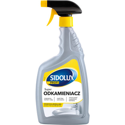 SIDOLUX PROFI kalkių nuosėdų valiklis, 750 ml. 8 vnt. dėžėje.