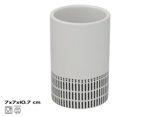 Dantų šepetėlių laikiklis, 300 ml, 7.00 x 7.00 x 10.70, BATH&GO