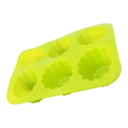 Silikoninė mini keksiukų forma (6 vnt.)