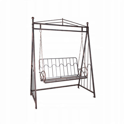 Sodo supynės metalinės, antikinės rudos spalvos