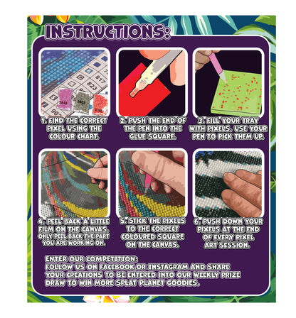 Splat Planet deimantinė dėlionė TINGINYS 30x40 cm