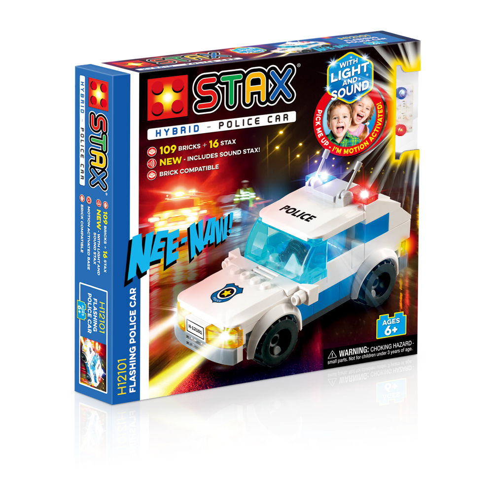STAX Hybrid Signalizuojantis policijos automobilis