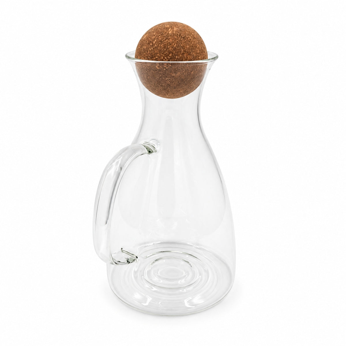 Stiklinis ąsotis su kamštiniu dangteliu 1600 ml