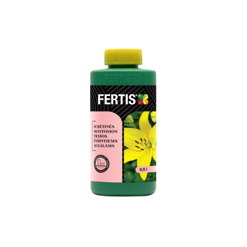 Sudėtinės skystosios trąšos Žydintiems augalams FERTIS, 0,25 l