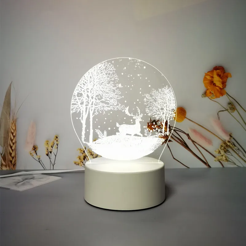 Šviečianti 3D LED Dekoracija - Sniego Rutulys