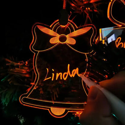 Šviečianti Kalėdinė Eglutės Dekoracija - Varpelis