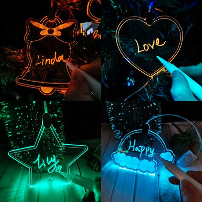 Šviečianti Kalėdinė Eglutės Dekoracija - Varpelis