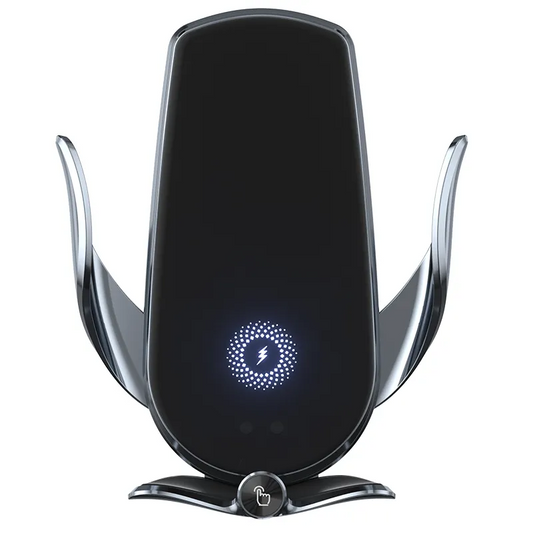 Telefono laikiklis su belaidžio įkrovimo funkcija