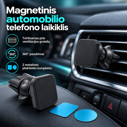 Universalus magnetinis automobilinis telefono laikiklis TR2478A